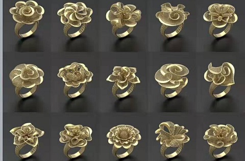 3d打印技術打印珠寶活動結(jié)構(gòu)的問題